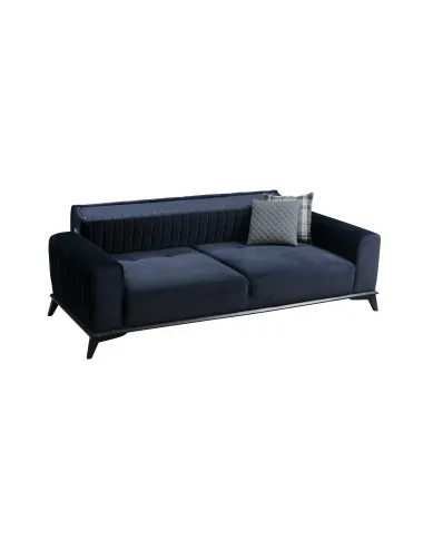Canapea 3 Locuri Lisa - Navy Blue  - 3