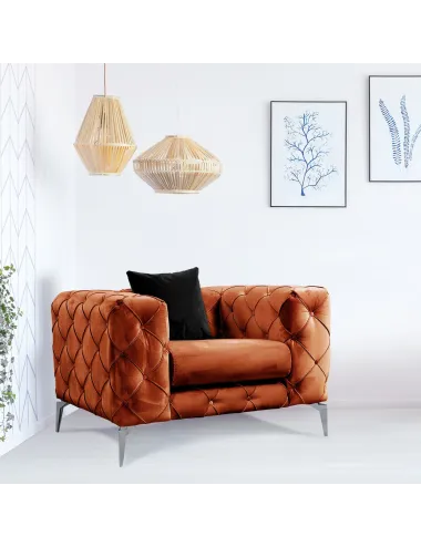 Fotoliu Como - Orange 108 X 73 X 90 - 1