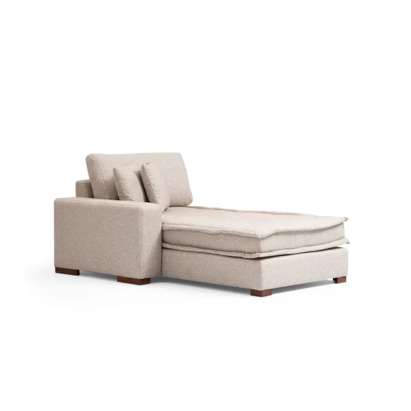 Canapea Tip Coltar Lena Corner (CHL-3R) - Sand Beige  - 6