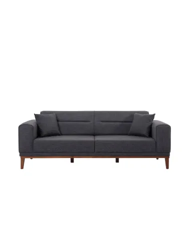 Canapea Tapitata 3 Locuri Liones 33 - Anthracite 223 X 82 X 94  - 3