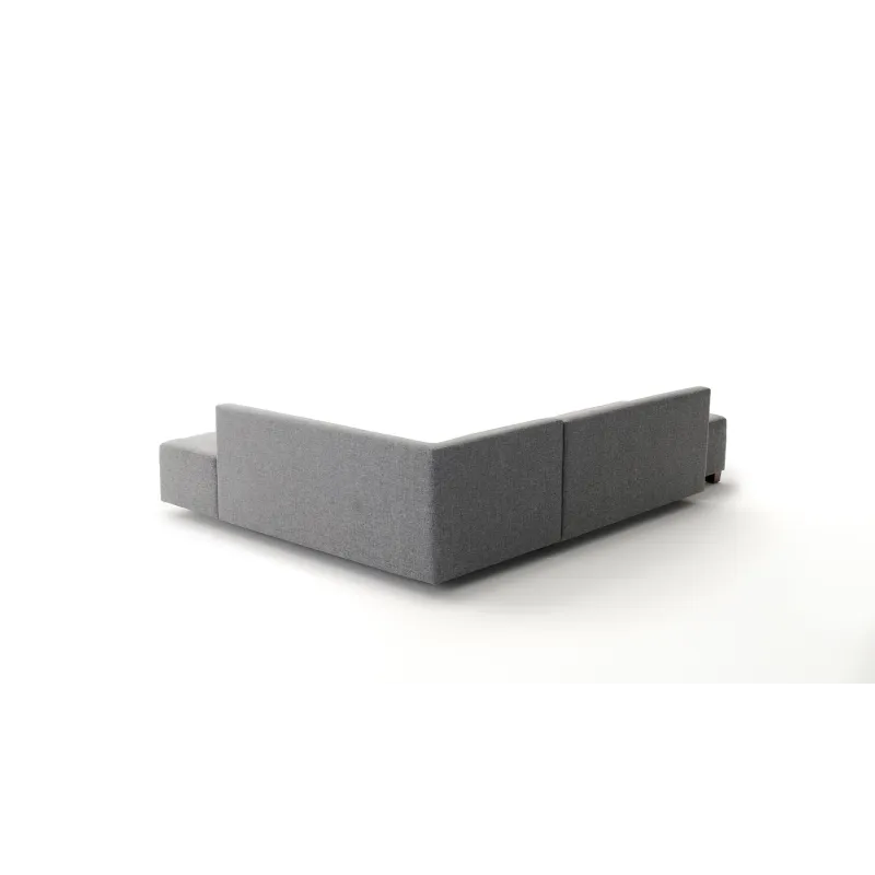 Canapea Tip Coltar Extensibil Manama Corner Sofa Bed Right - Grey  - 6