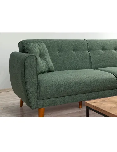 Canapea Tip Coltar Aria Corner - Green  - 3