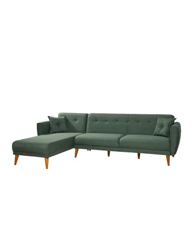 Canapea Tip Coltar Aria Corner - Green  - 5