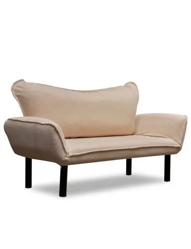 Canapea cu 2 Locuri Chatto - Cream 140 X 70 X 65  - 4