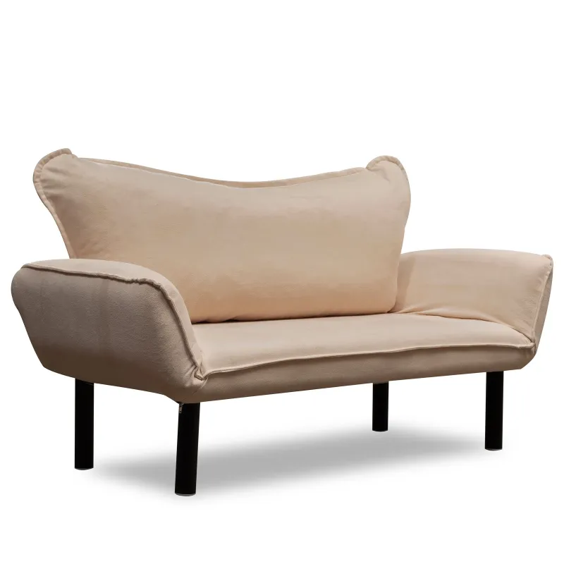 Canapea cu 2 Locuri Chatto - Cream 140 X 70 X 65  - 4