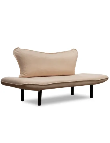 Canapea cu 2 Locuri Chatto - Cream 140 X 70 X 65  - 5
