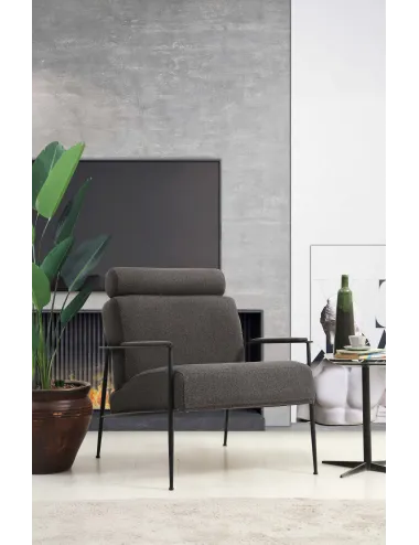 Fotoliu Toscana - Grey - 1