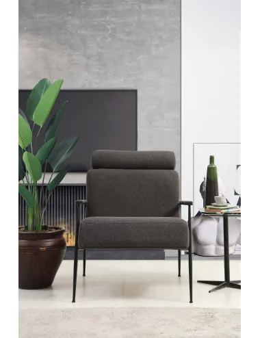 Fotoliu Toscana - Grey - 2