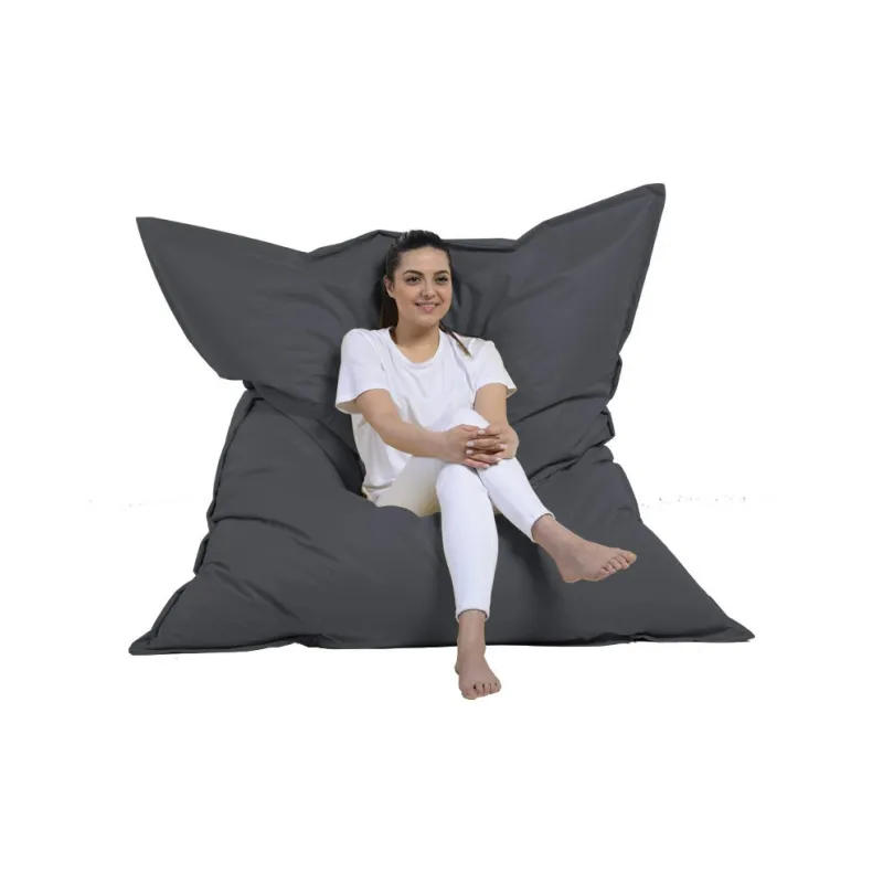 Fotoliu Puf Bean Bag Giant Cushion 140x180 - Fume  - 1