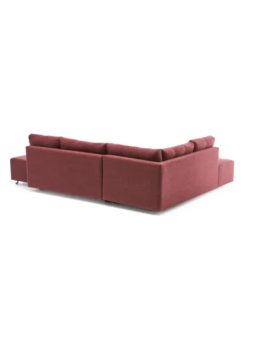 Canapea Tip Coltar Manama Corner Sofa Bed Left - Claret Red  - 6