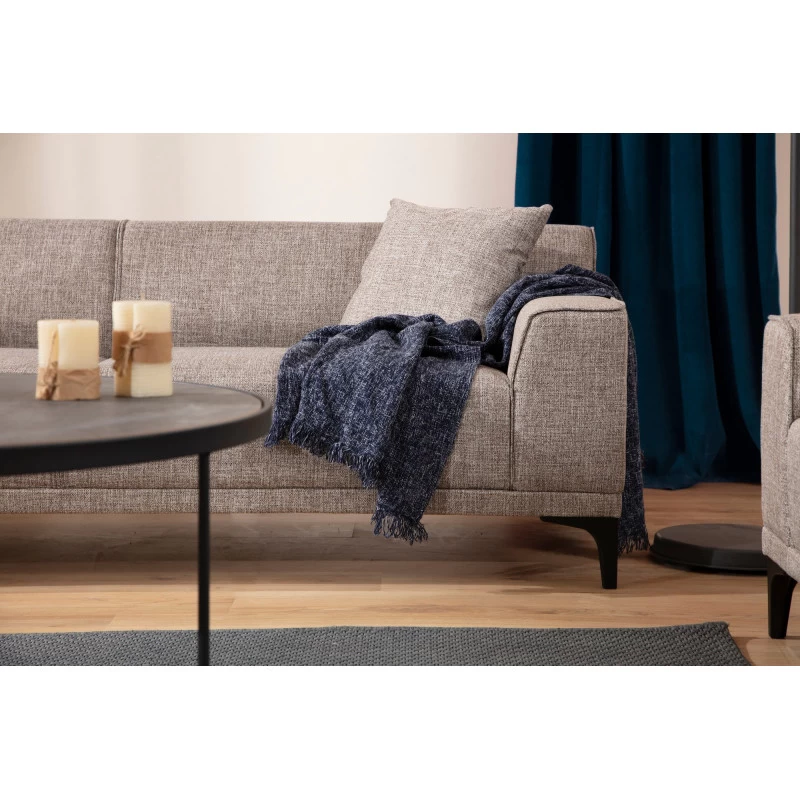 Canapea cu 2 Locuri Petra 2 - Fawn 163 X 86 X 69  - 2