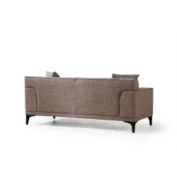 Canapea cu 2 Locuri Petra 2 - Fawn 163 X 86 X 69  - 5