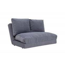 Canapea cu 2 Locuri si Umplutura de Spuma Taida - Grey - 5