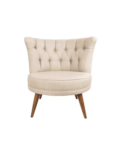 Fotoliu Tapitat Richland - Cream 80 X 77 X 75 - 1