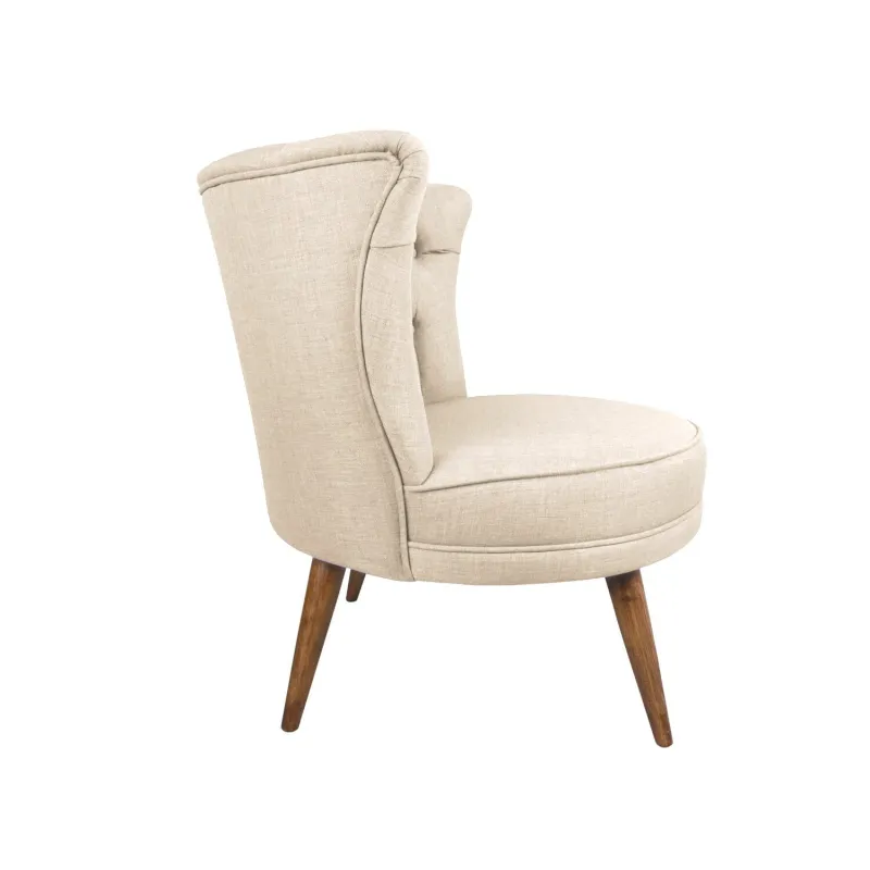 Fotoliu Tapitat Richland - Cream 80 X 77 X 75  - 2