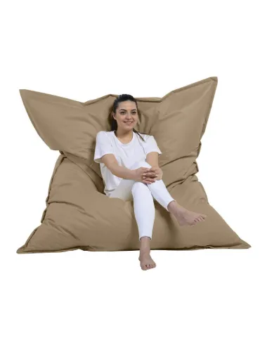 Fotoliu Puf Bean Bag Giant Cushion 140x180 - Mink - 1