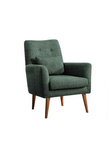 Fotoliu Tapitat Zeni - Green 72 X 97 X 66 - 2