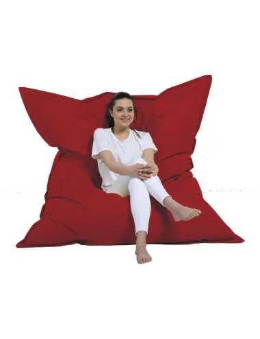 Fotoliu Puf Bean Bag Giant Cushion 140x180 - Red - 1