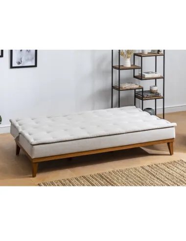 Canapea Tapitata 3 Locuri Fuoco - Cream 180 X 78 X 80  - 3
