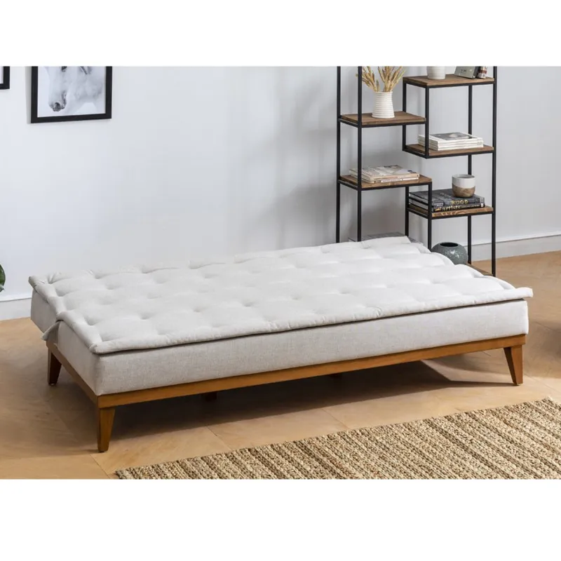 Canapea Tapitata 3 Locuri Fuoco - Cream 180 X 78 X 80  - 3