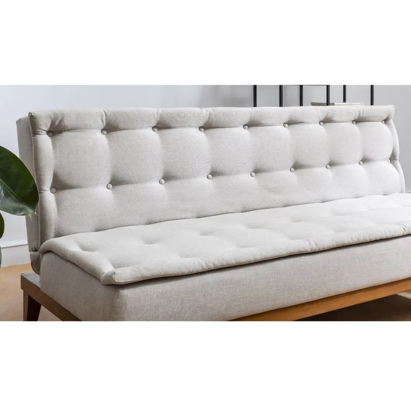 Canapea Tapitata 3 Locuri Fuoco - Cream 180 X 78 X 80  - 4