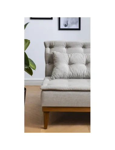 Canapea Tapitata 3 Locuri Fuoco - Cream 180 X 78 X 80  - 5