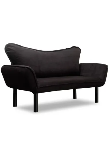 Canapea cu 2 Locuri Chatto - Black 140 X 70 X 65  - 4
