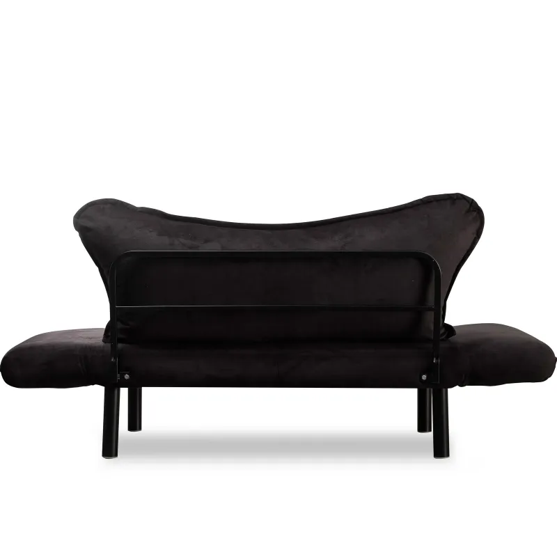 Canapea cu 2 Locuri Chatto - Black 140 X 70 X 65  - 6