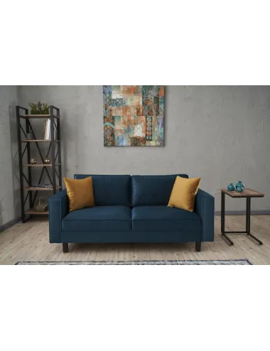 Canapea cu 2 Locuri Kale Velvet - Oil Green 180 X 83 X 91 - 1