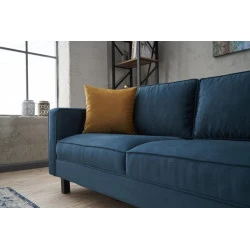 Canapea cu 2 Locuri Kale Velvet - Oil Green 180 X 83 X 91  - 4