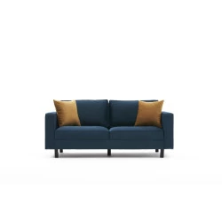 Canapea cu 2 Locuri Kale Velvet - Oil Green 180 X 83 X 91  - 6