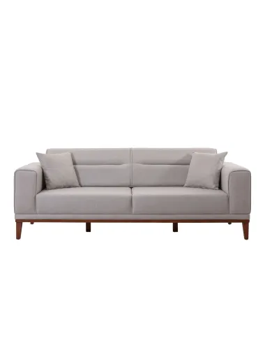 Canapea Tapitata cu 3 Locuri Lionesi - Cream 223 X 82 X 94  - 4