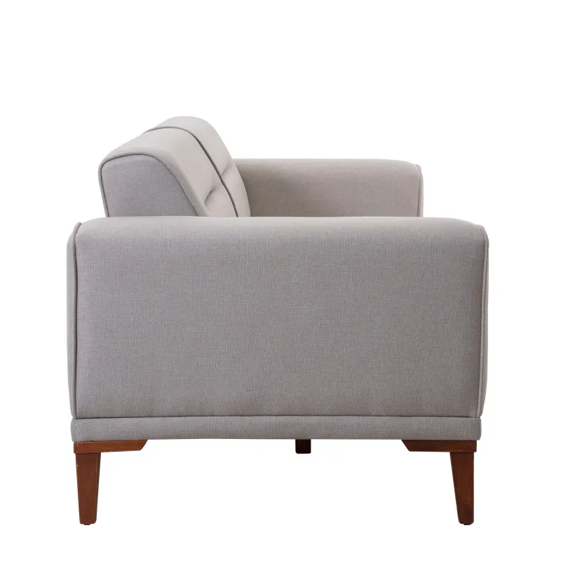 Canapea Tapitata cu 3 Locuri Lionesi - Cream 223 X 82 X 94  - 5