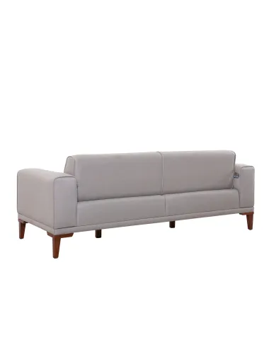 Canapea Tapitata cu 3 Locuri Lionesi - Cream 223 X 82 X 94  - 6