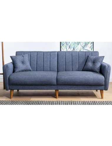 Canapea cu 3 Locuri Aqua - Dark Blue 210 X 85 X 82 - 1