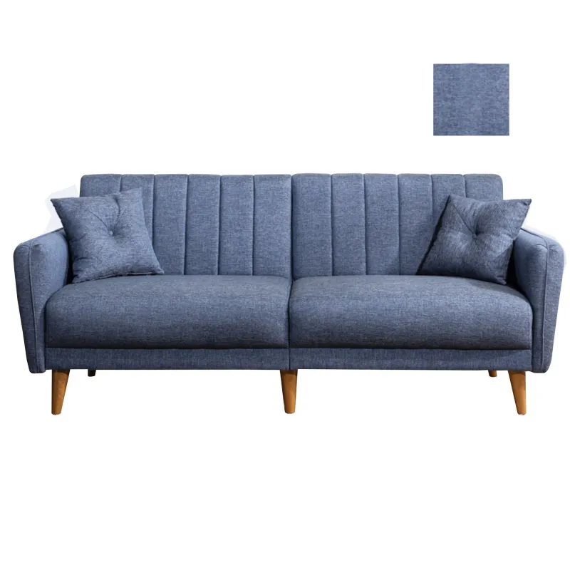 Canapea cu 3 Locuri Aqua - Dark Blue 210 X 85 X 82  - 6