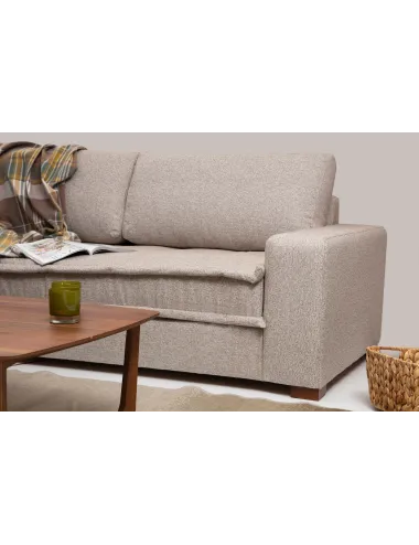 Canapea Tip Coltar Lena Corner (L3-CHL) - Sand Beige  - 3