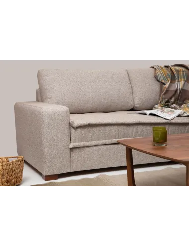 Canapea Tip Coltar Lena Corner (L3-CHL) - Sand Beige  - 4