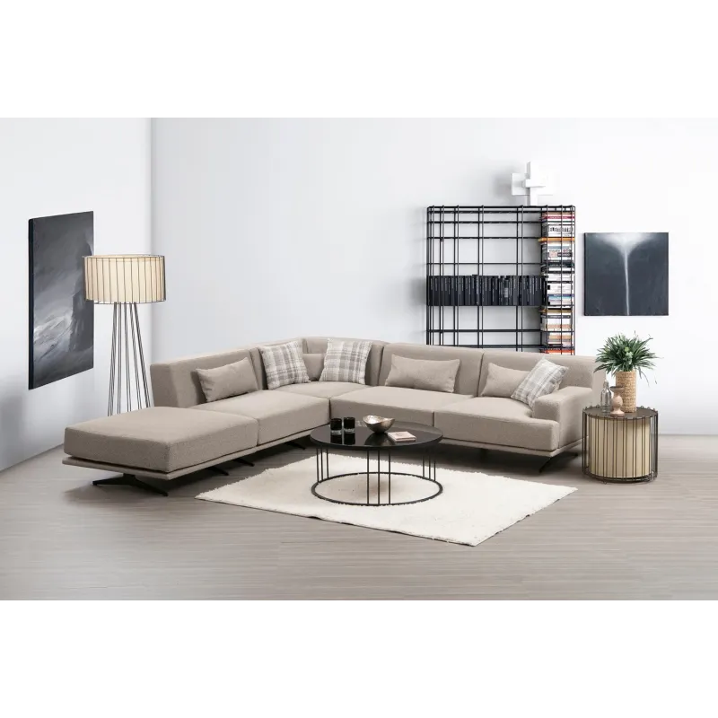 Canapea Tip Coltar Bentley Corner (PUF-O1-C-3R) 302 X 80 X 302  - 1