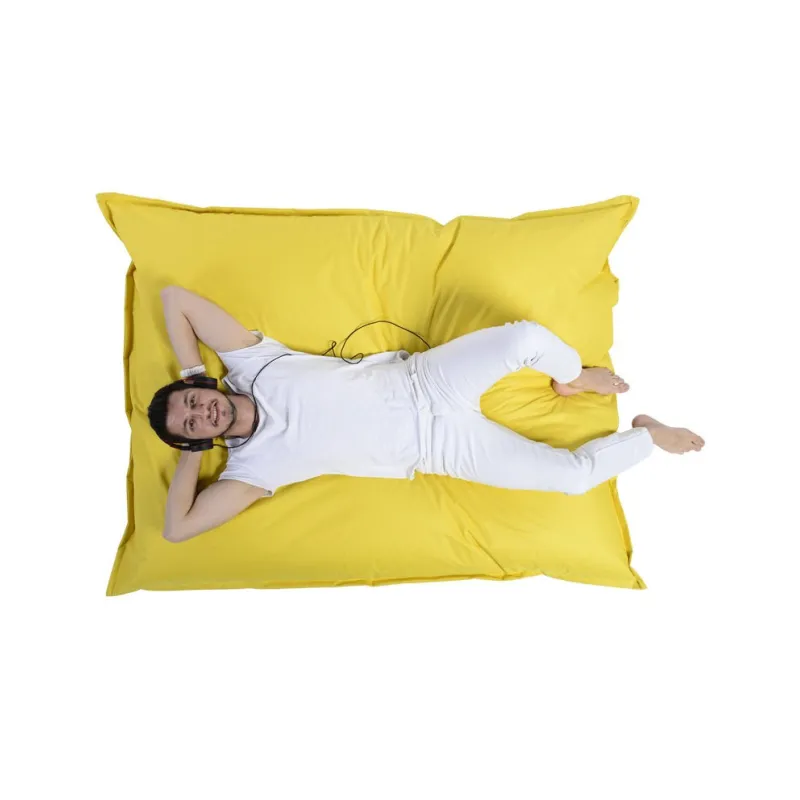 Fotoliu Puf Bean Bag Giant Cushion 140x180 - Yellow  - 2