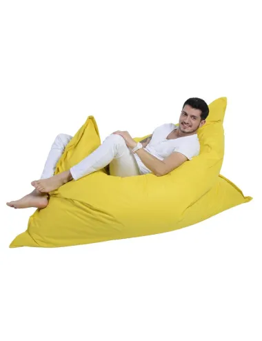 Fotoliu Puf Bean Bag Giant Cushion 140x180 - Yellow  - 3