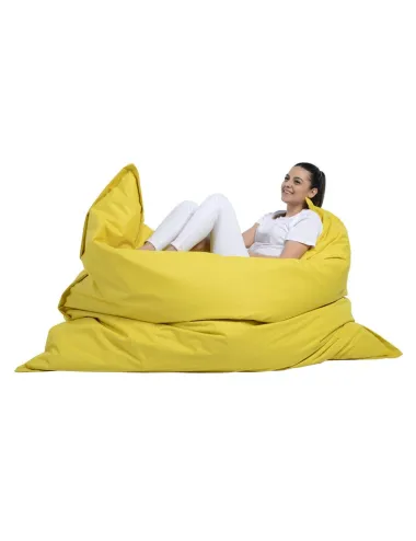 Fotoliu Puf Bean Bag Giant Cushion 140x180 - Yellow  - 4