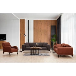 Canapea cu 3 Locuri Kenzo 3 - Grey 235 X 90 X 80 - 2