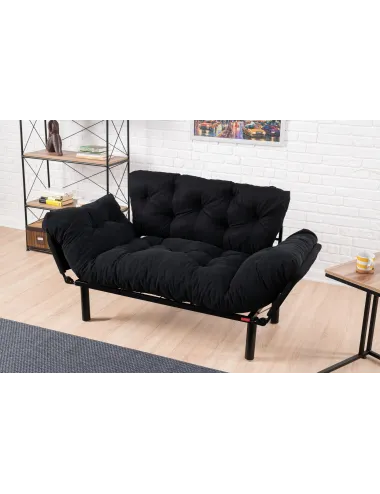 Canapea Extensibila Nitta - Black 155 X 85 X 70  - 2