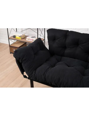 Canapea Extensibila Nitta - Black 155 X 85 X 70  - 3
