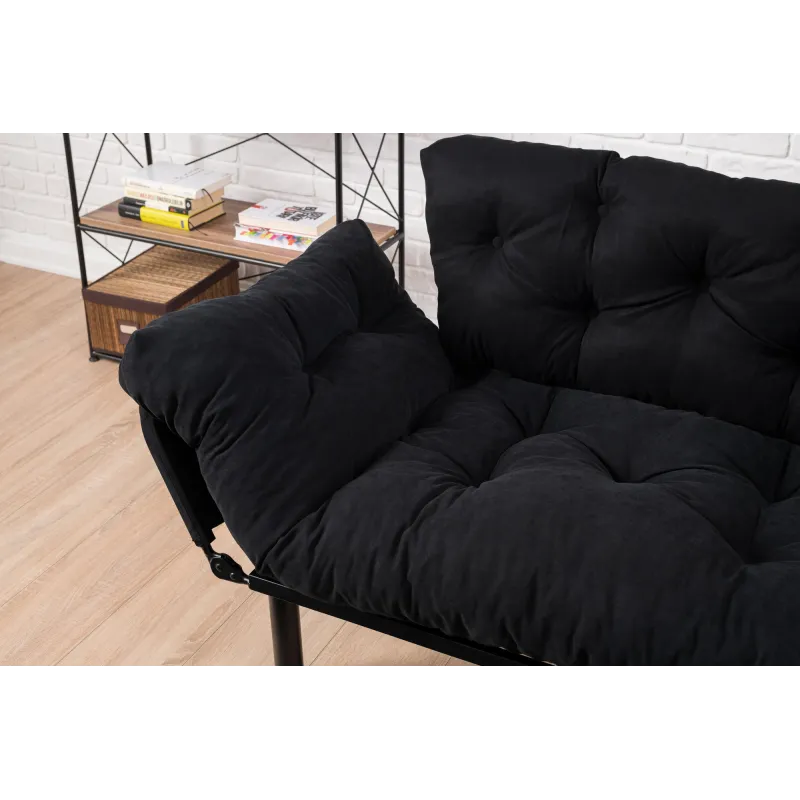Canapea Extensibila Nitta - Black 155 X 85 X 70  - 3