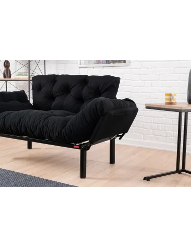 Canapea Extensibila Nitta - Black 155 X 85 X 70  - 4