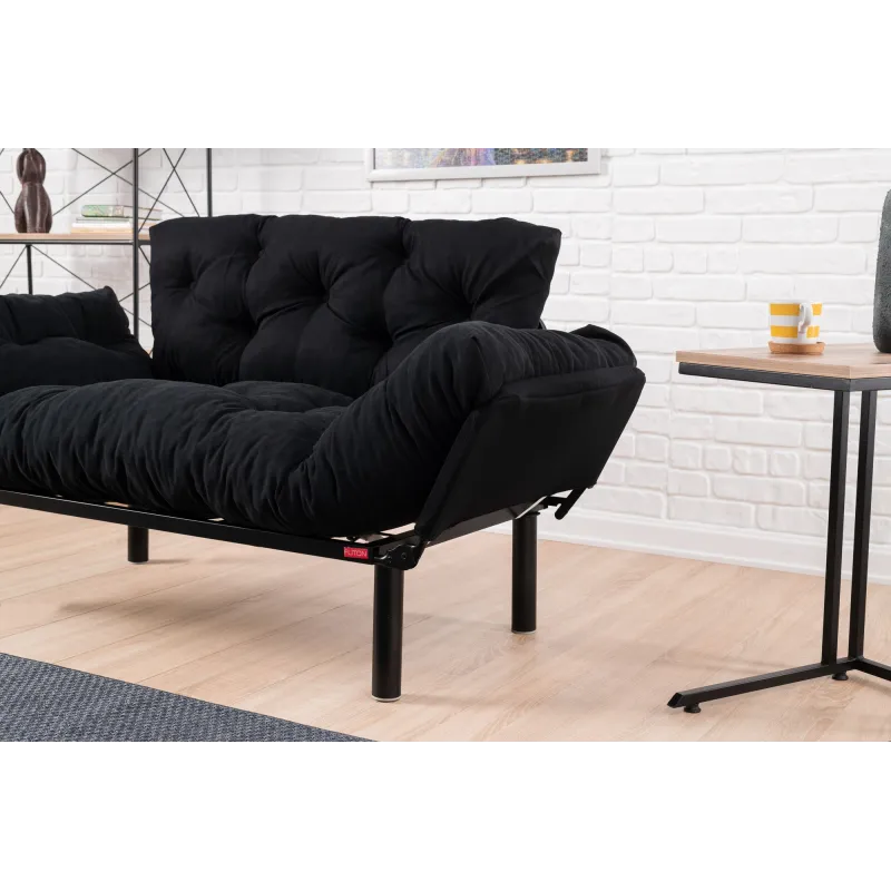 Canapea Extensibila Nitta - Black 155 X 85 X 70  - 4