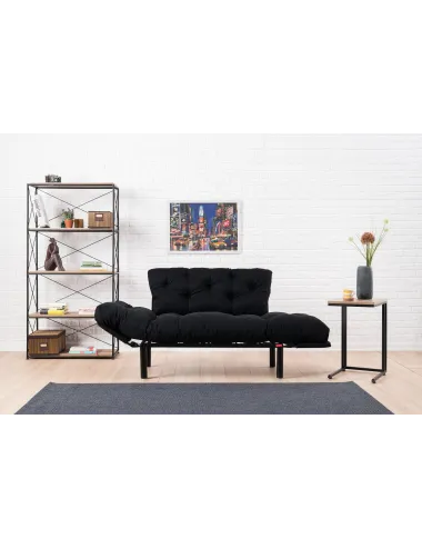 Canapea Extensibila Nitta - Black 155 X 85 X 70  - 5