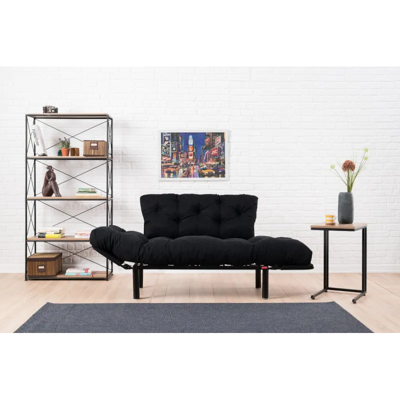 Canapea Extensibila Nitta - Black 155 X 85 X 70  - 5